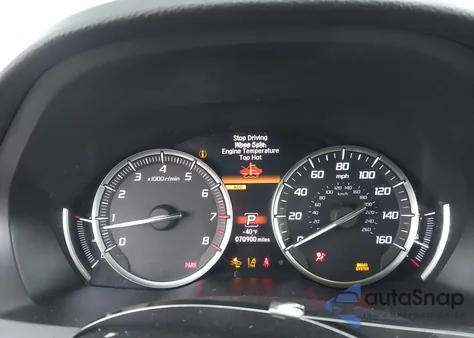 2017 Acura Mdx Advance Package z USA, uszkodzony, nr VIN 5FRYD3H85HB004754